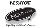 We Support Fight For Life - fighting children's cancer